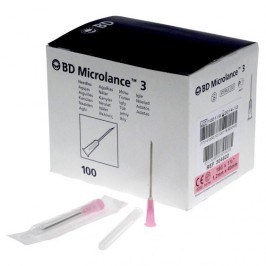 BD Microlance3 1,2x40mm | 18G x 1½" | Rose | 100pcs