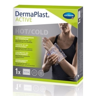 Dermaplast hot/cold met hoes 13x14cm | 1st