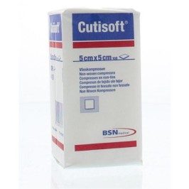Cutisoft n-stériles non-woven 5x5cm 4pl | 100pcs