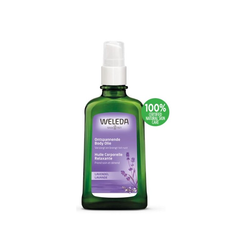 Weleda lavendel ontspanningsolie 100ml | 1st