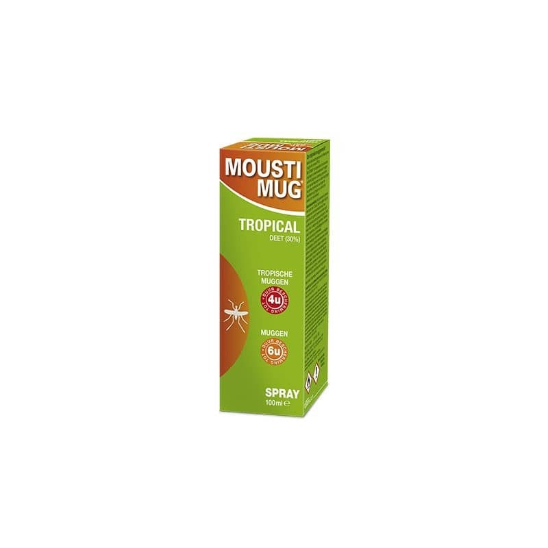 Moustimug tropical spray 30% Deet 100ml | 1pc