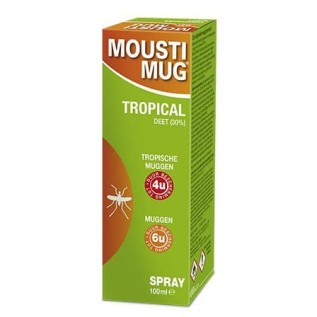 Moustimug tropical spray 30% Deet 100ml | 1pc