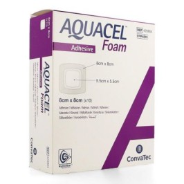 Aquacel foam 8x8cm | 10st
