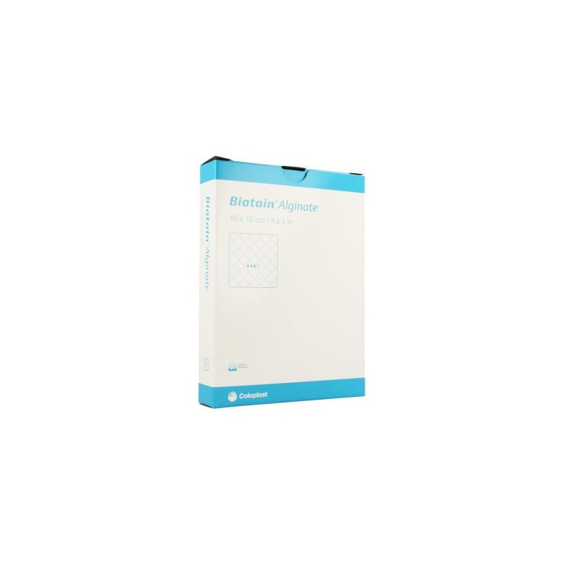 Biatain Alginate 10x10cm stérile | 10pcs Biatain Alginate 10x10cm stérile | 10pcs
