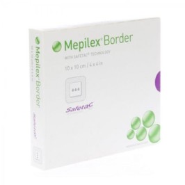 Mepilex border flex stérile 10x10cm | 5pcs
