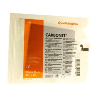 Carbonet stérile 10x10cm | 1pc