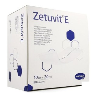 Zetuvit E 10x20cm non stérile  | 50pcs
