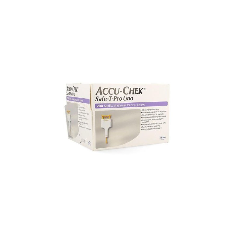 Accu-chek Safe T pro plus uno | 200pcs
