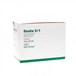 Stella 5/1 compresse 10x10 stérilel 8Pl | 100pcs