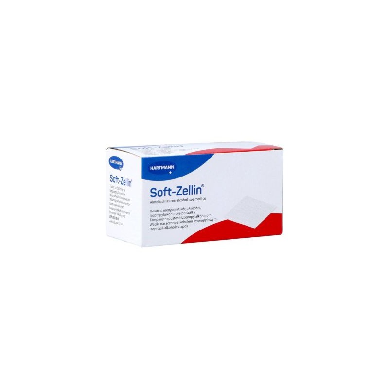 Soft- Zellin tampons d'alcool 60x30mm |100pcs