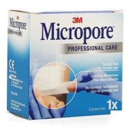 Micropore tape 2,5cm x 5m | 1pc