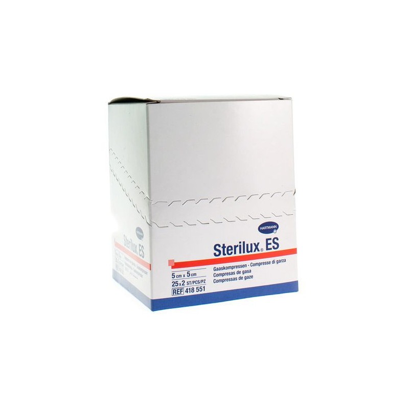 Sterilux ES 5cm x 5cm 8L | 25 x 2 st