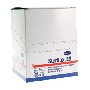 Sterilux ES 5cm x 5cm 8PL | 25 x 2 pcs