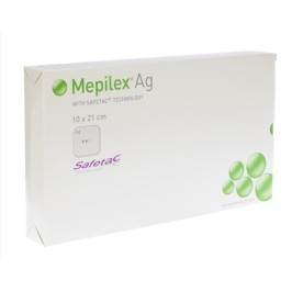 Mepilex Ag 10x21cm | 5st