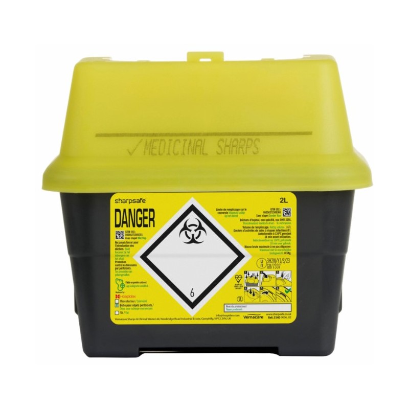 Sharpsafe Naaldcontainer | 2L
