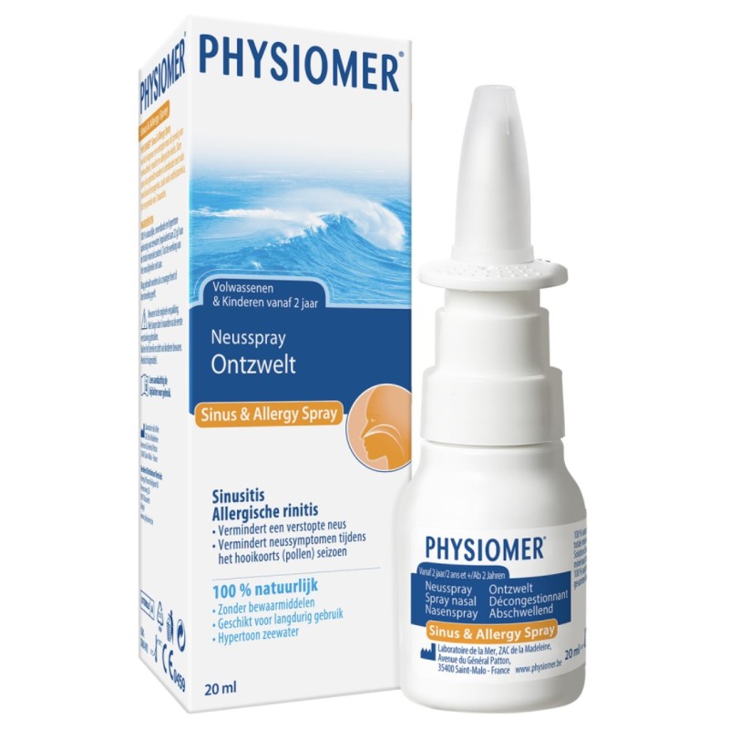 Physiomer Sinus & Allergy Spray Nasal | 20ml Physiomer Sinus & Allergy Spray Nasal | 20ml