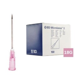 BD Microlance3 1,2x50mm | 18G x 2" | Roze | 100st