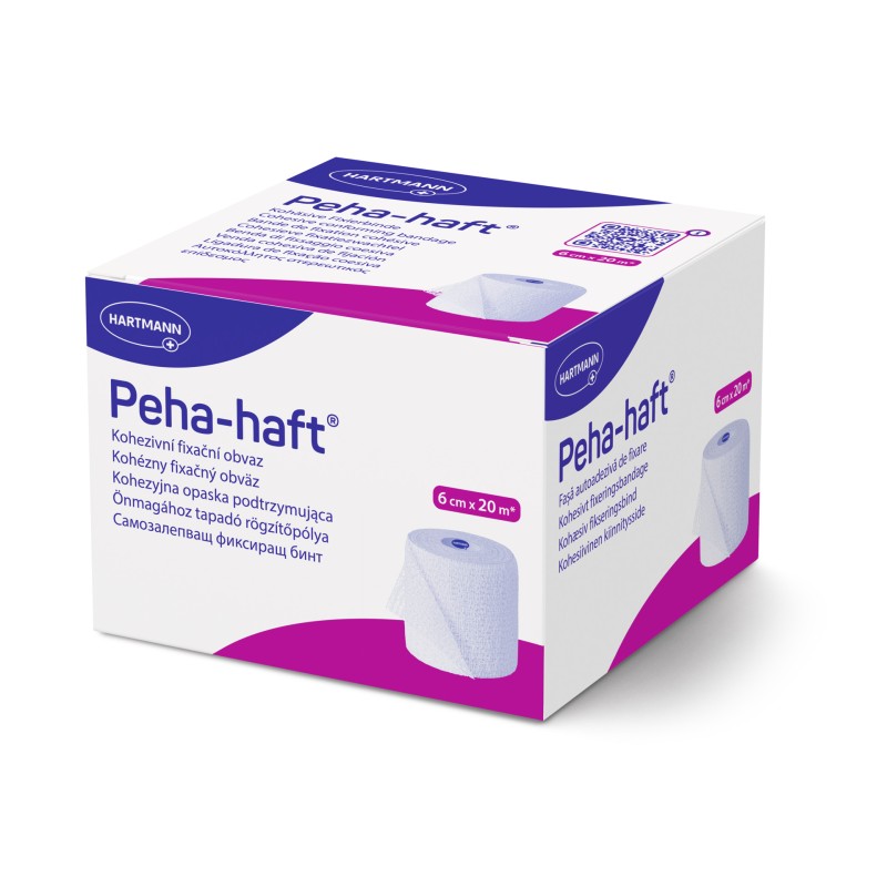 Peha-Haft bande fixation sans latex 6cm x 20m | 1pc Peha-Haft bande fixation sans latex 6cm x 20m | 1pc