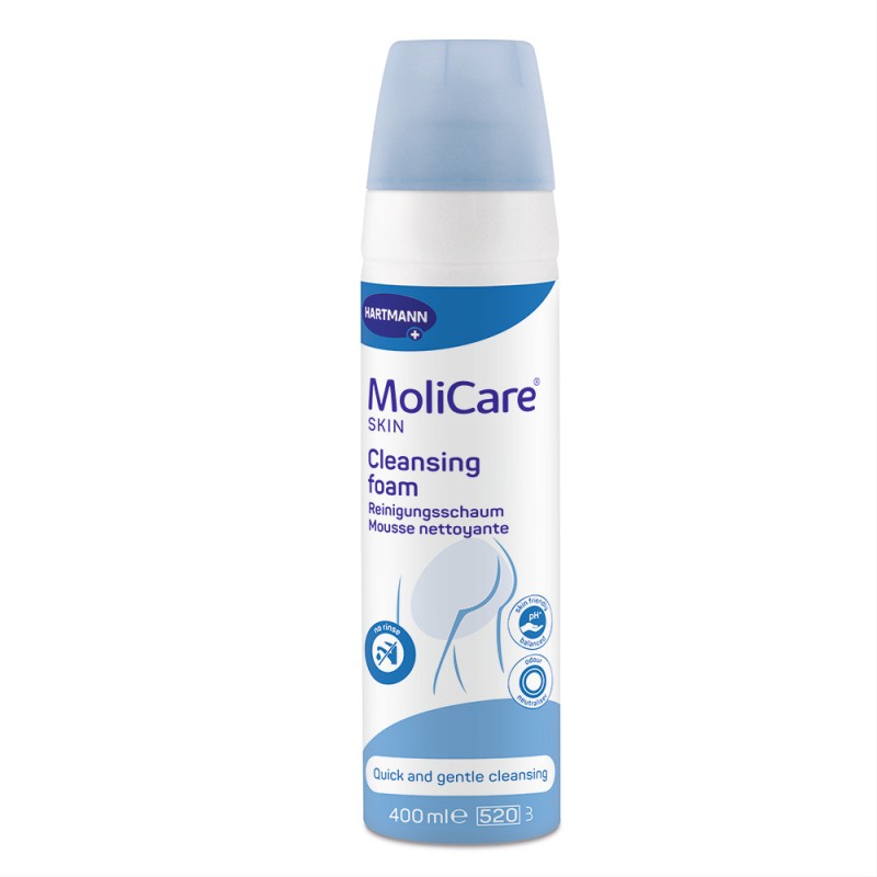 MoliCare SKIN Mousse nettoyante 400ml | 1pc MoliCare SKIN Mousse nettoyante 400ml | 1pc
