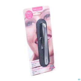 Vitry Pince à épiler Professionelle, Mors biais, Inox (1022) | 1pc