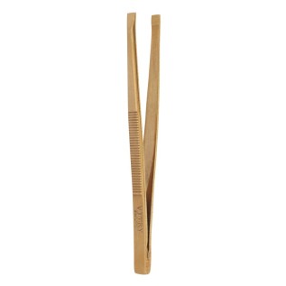Vitry Prestige Pince à épiler, Mors droits, Inox, Doré (4012) | 1pc