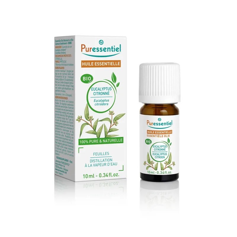 Puressentiel Huiles essentielles | Eucalyptus Citron BIO 10ml| 1pc