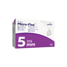 Micro-Fine Aiguille à Stylo 0,25mm (31G) x 5mm | 100pcs