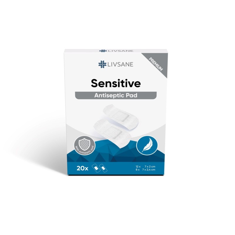 LIVSANE Premium Sensitive Pleisters | 20st
