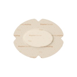 Mepilex Border Flex Oval 7,8x10cm | 5st