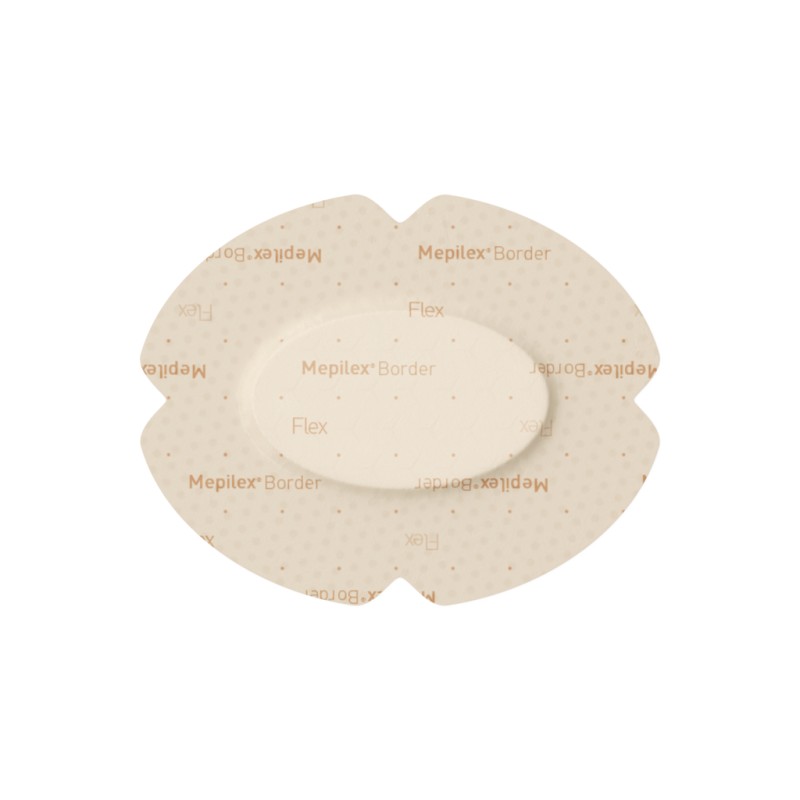 Mepilex Border Flex Oval 7,8x10cm | 5pcs