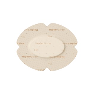 Mepilex Border Flex Oval 7,8x10cm | 5pcs