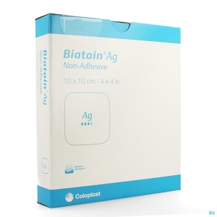 Biatain Ag Non-Adhésive 10x10cm | 5pcs