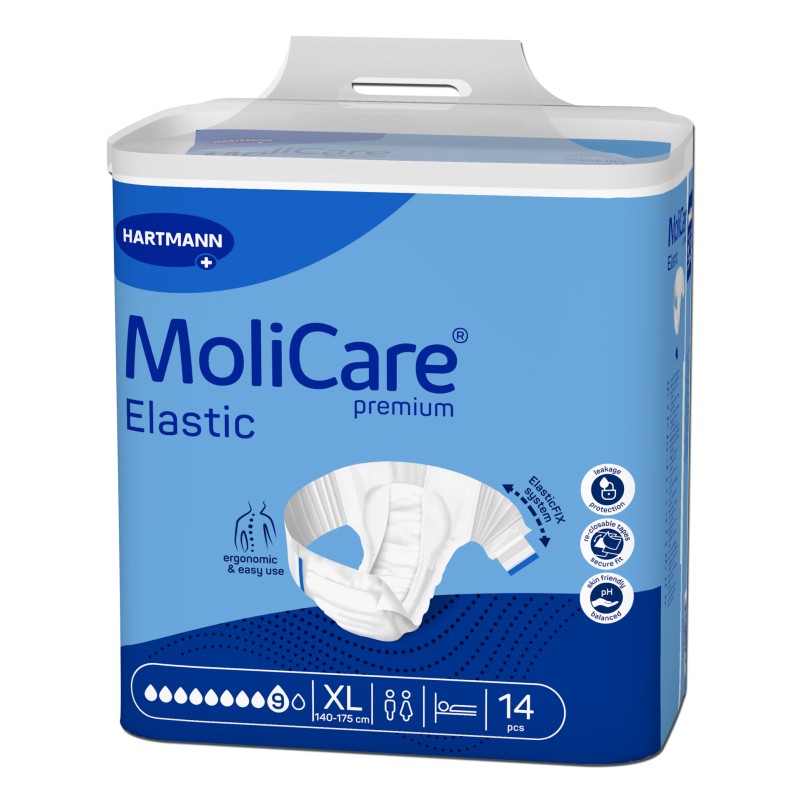 MoliCare Premium Elastic 9D 14pcs | Extra Large