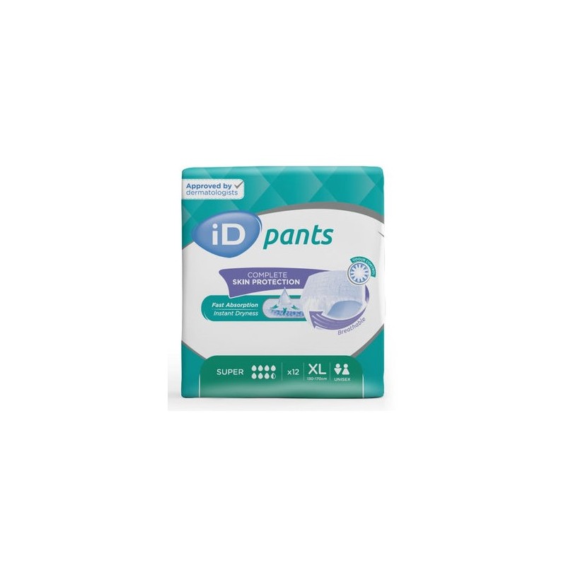 iD Pants Super 12pcs | Extra Large