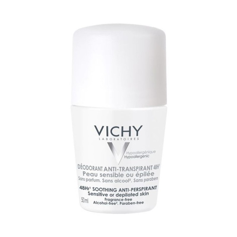 Vichy Deodorant Gevoelige Huid 48u | 50ml