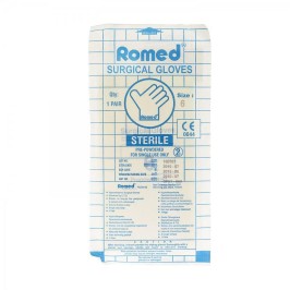 Romed Gant Chirurgical Stérile Latex | Taille 6 | 1 paire