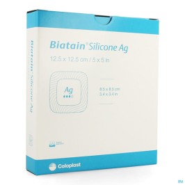 Biatain Silicone Ag 12,5x12,5cm | 5st