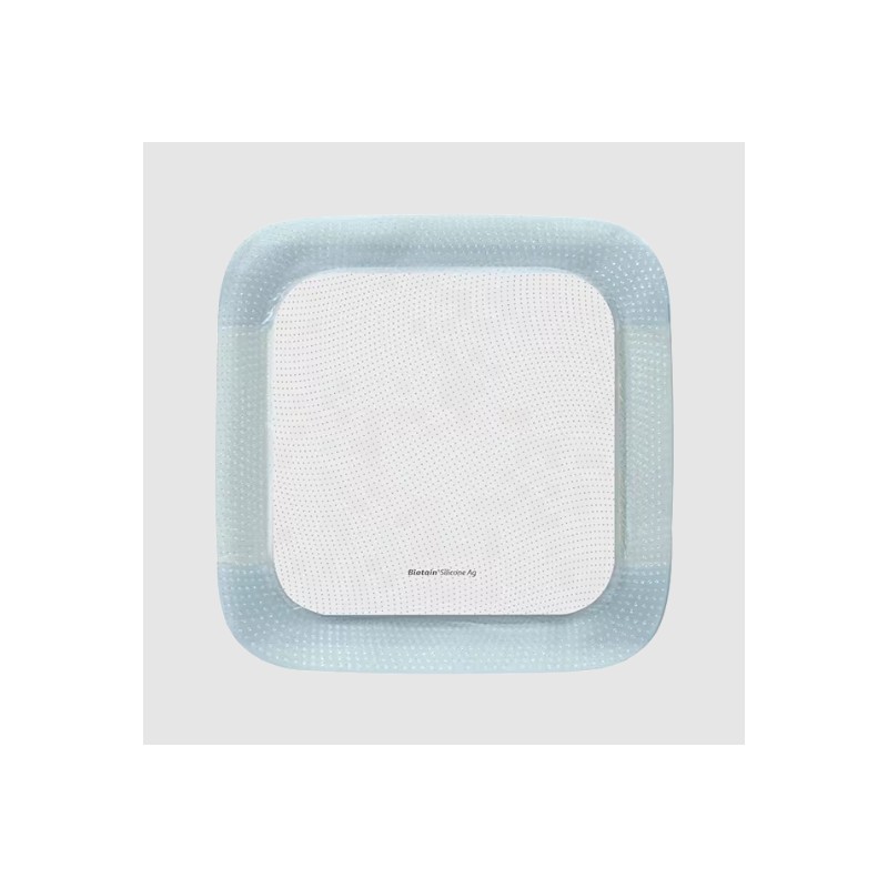 Biatain Silicone Ag 7,5x7,5cm | 3st