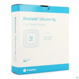 Biatain Silicone Ag 7,5x7,5cm | 3pcs