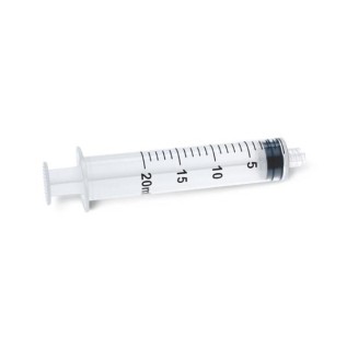 BD Plastipak Seringue Luer-Lock sans aiguille 20ml | 1pc
