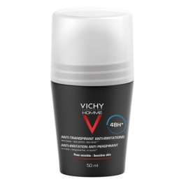 Vichy Homme Deodorant Gevoelige Huid 48u | 50ml