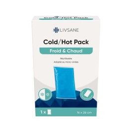 LIVSANE Compresse Froid/Chaud 26x16cm + Housse | 1pc
