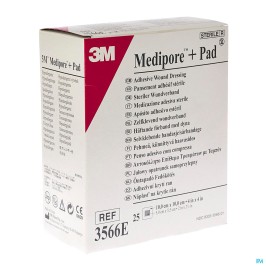 Medipore + Pad 10x10cm | 25pcs