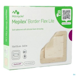 Mepilex Border Flex Lite 7,5x7,5cm | 5pcs