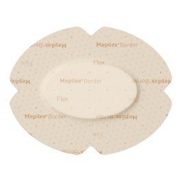 Mepilex Border Flex Oval 7,8x10cm | 5pcs