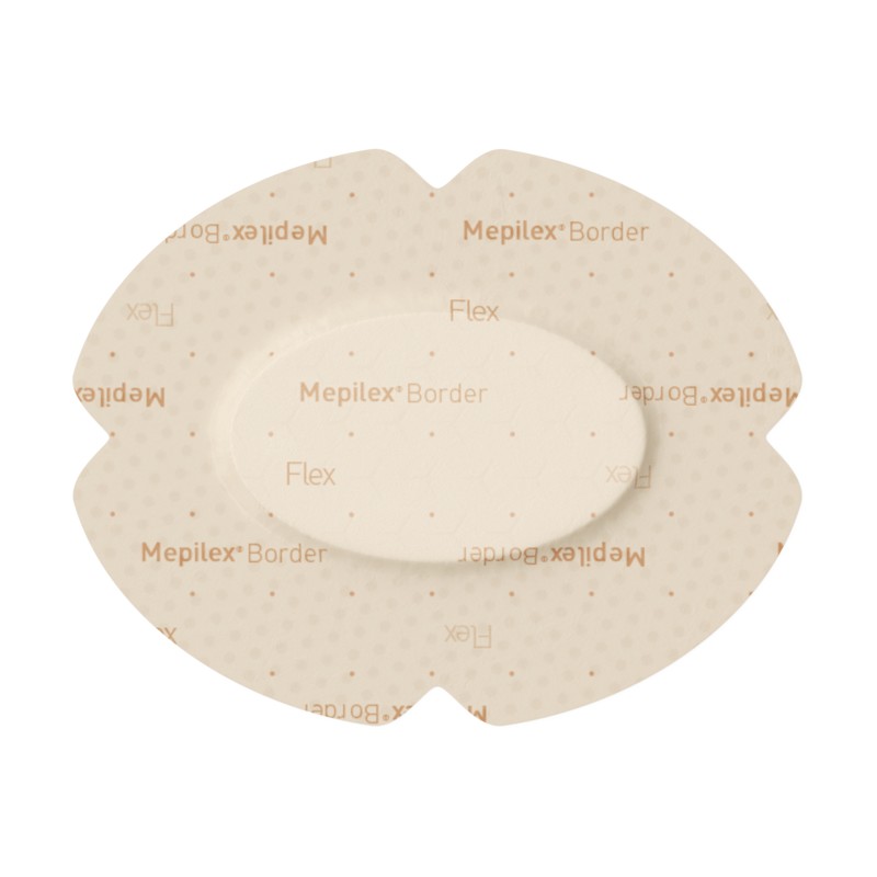 Mepilex Border Flex Oval 7,8x10cm | 5st Mepilex Border Flex Oval 7,8x10cm | 5st
