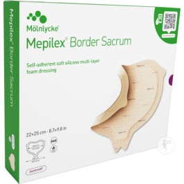 Mepilex Border Sacrum 22x25cm | 5pcs