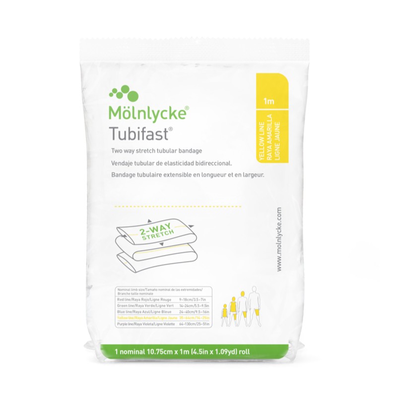 Tubifast Geel 10,75cmx1m | 1st