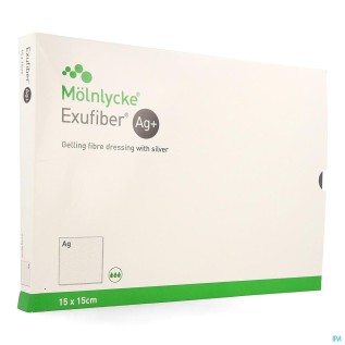 Exufiber Ag+ 15x15cm | 10st