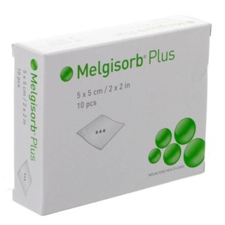 Melgisorb Plus 5x5cm | 10st